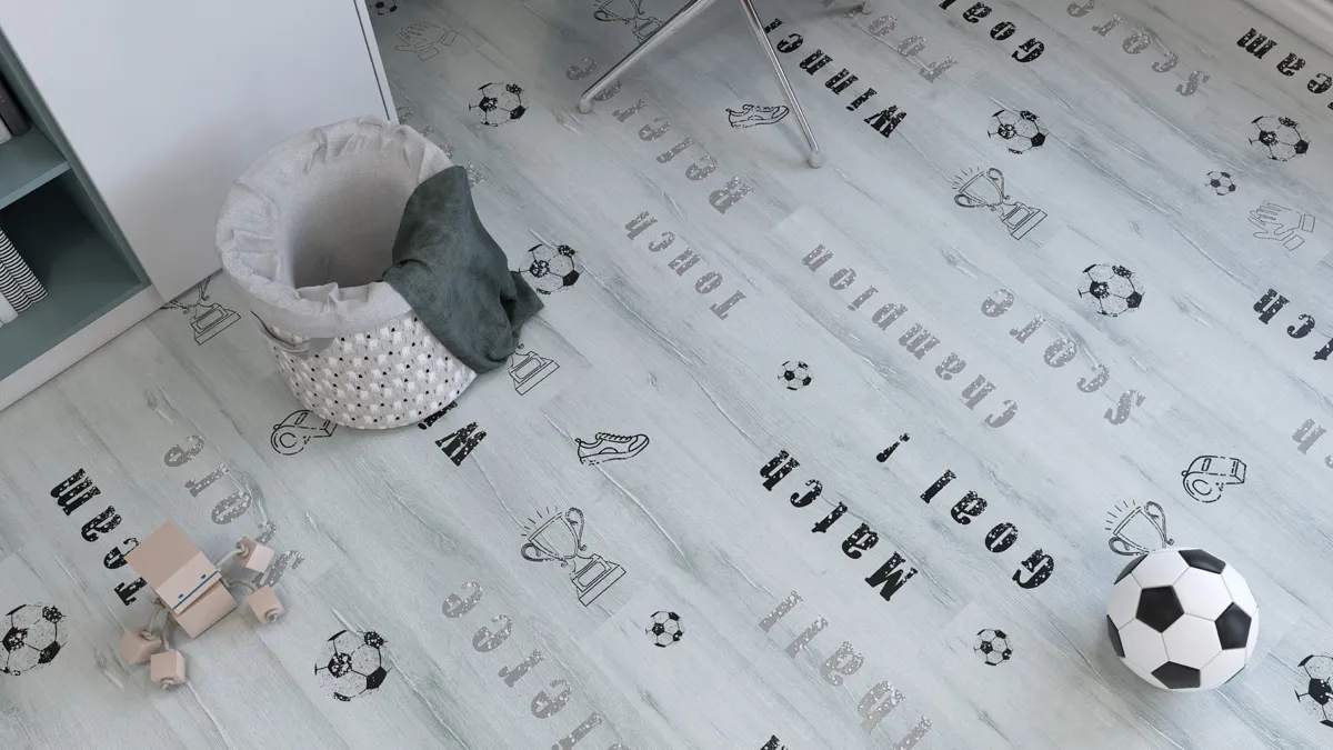 Kids Football 8mm Laminate Flooring