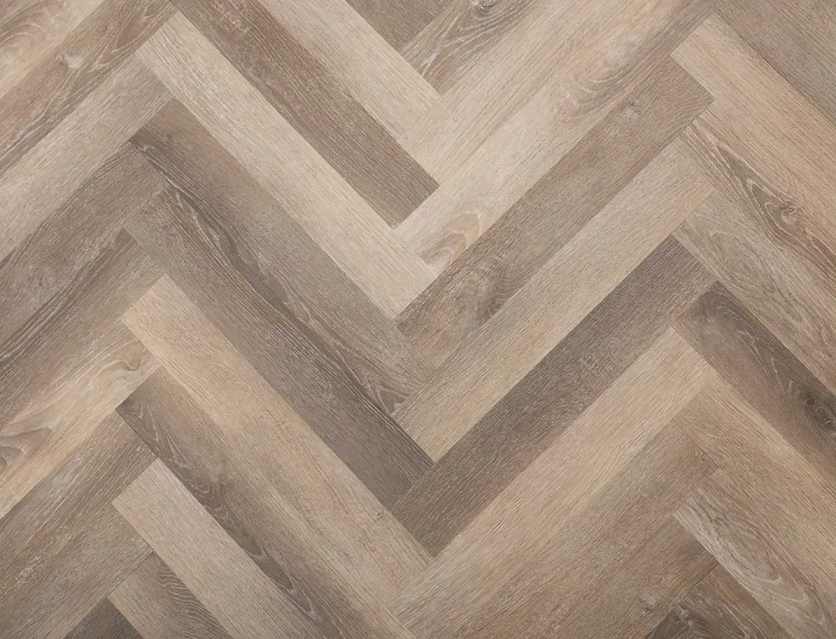 Winter Truffle 2mm Herringbone LVT