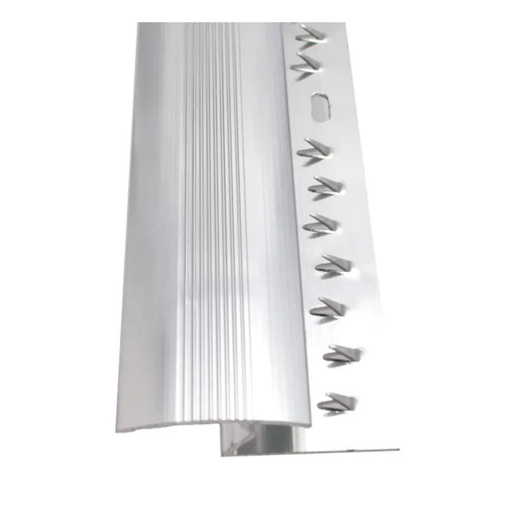 Silver Z-Bar (Carpet to Laminate/Vinyl) - 0.9m