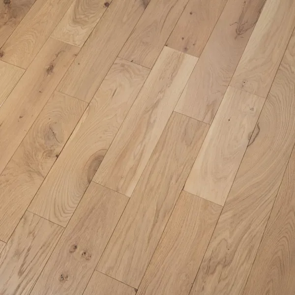 Invisible Oak 10mm x 125mm Brushed & Matt Lacquered Engineered Oak
