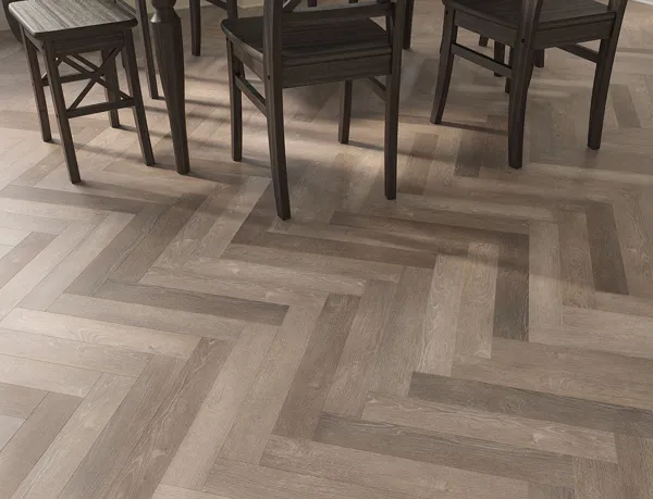 Winter Truffle 2mm Herringbone LVT