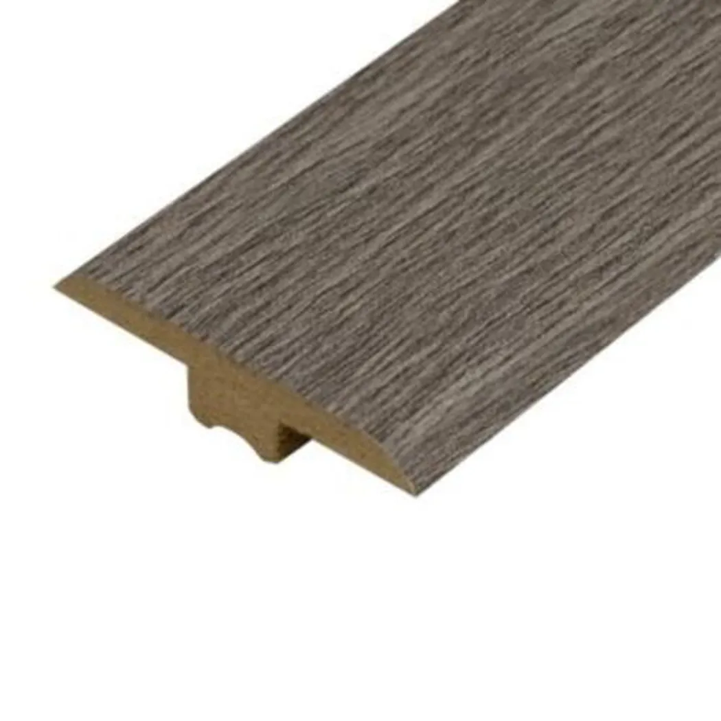 Oak Grey Laminate Door Bar T-Bar - 0.9m
