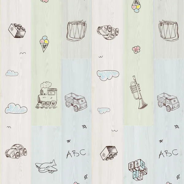 Kids World 8mm Laminate Flooring