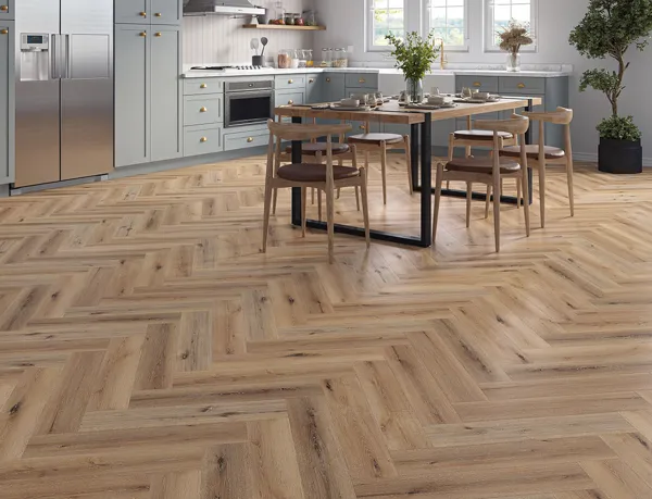 Camberley Oak 5mm Herringbone SPC Click