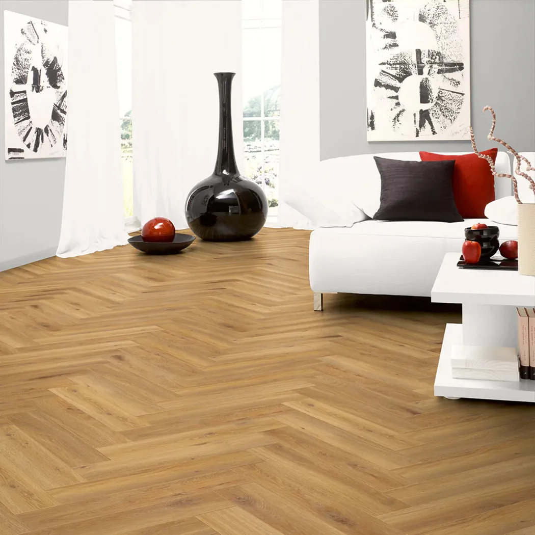 Rustic Oak 5.2mm SPC Herringbone