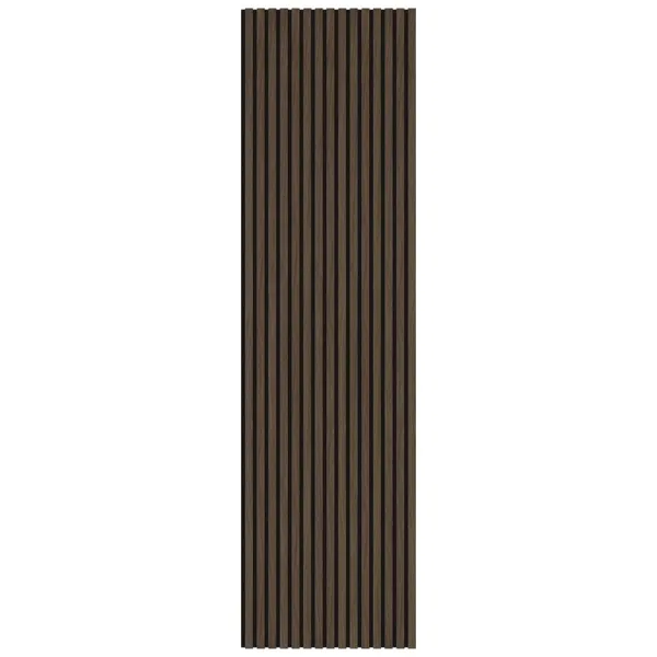 Rich Walnut Acousitc 24mm Wall Panel - 600x2700mm