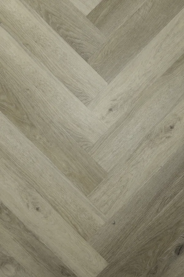 Natural Swiss Oak PREMIUM Herringbone 6.0 SPC Vinyl Click