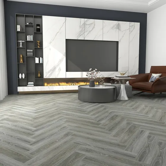 Driftwood Herringbone 5.2mm SPC Click