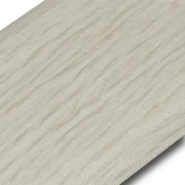 White Brushed Laminate End Bar - 0.9m