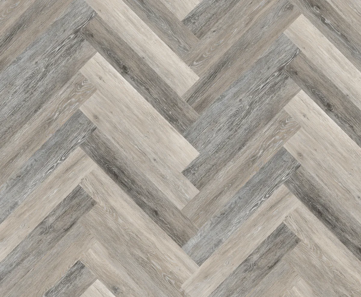 Silver Birch 2mm Herringbone LVT