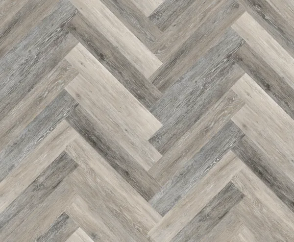 Silver Birch 2mm Herringbone LVT