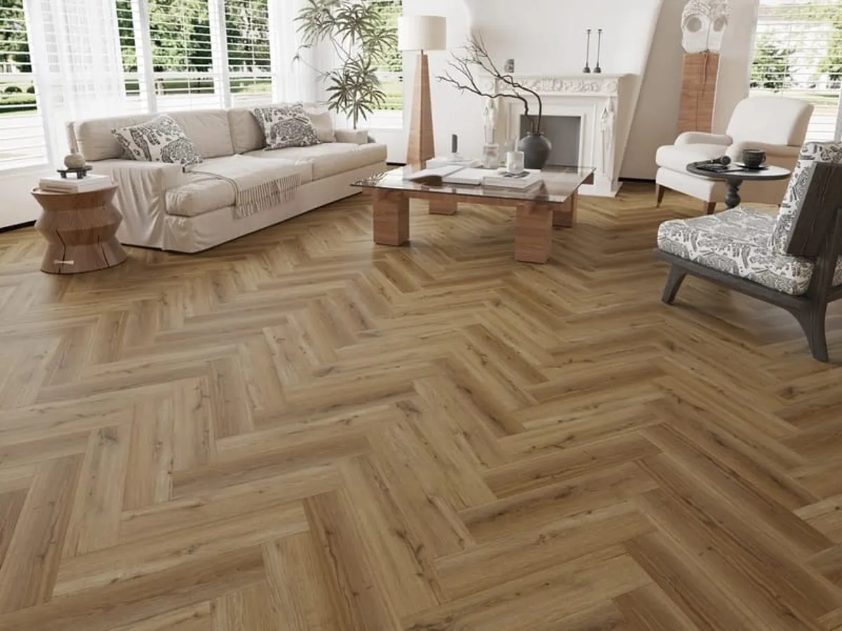 Antique Oak Herringbone 5.2mm SPC Click