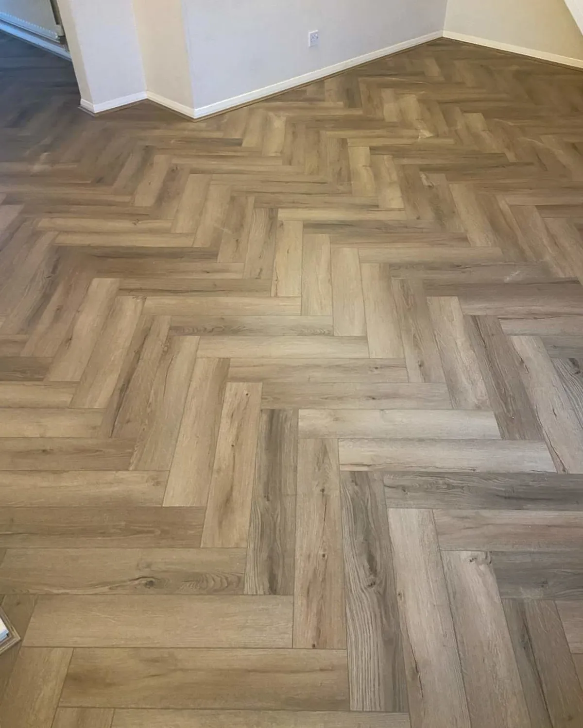 Barley Oak 5.2mm SPC Herringbone