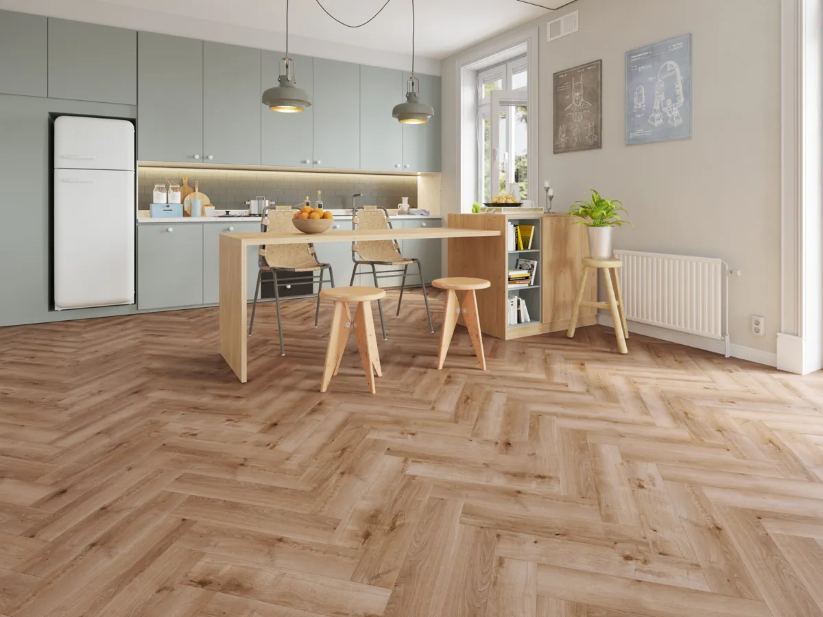 French Oak Herringbone 5.2mm SPC Click