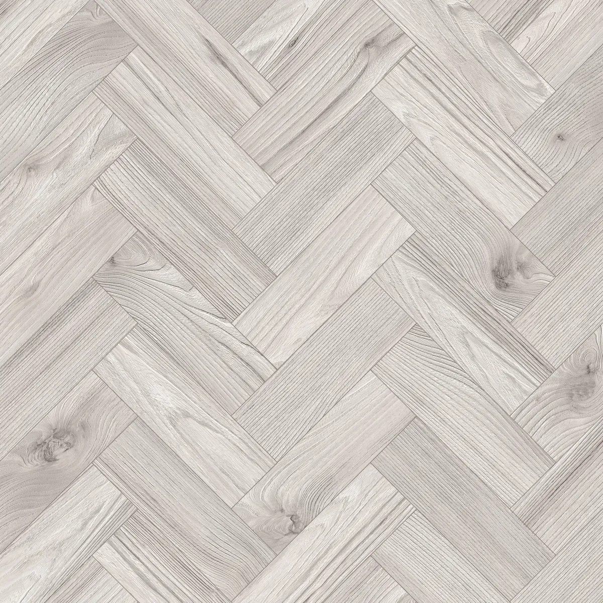 Arctic Oak Herringbone Dryback LVT