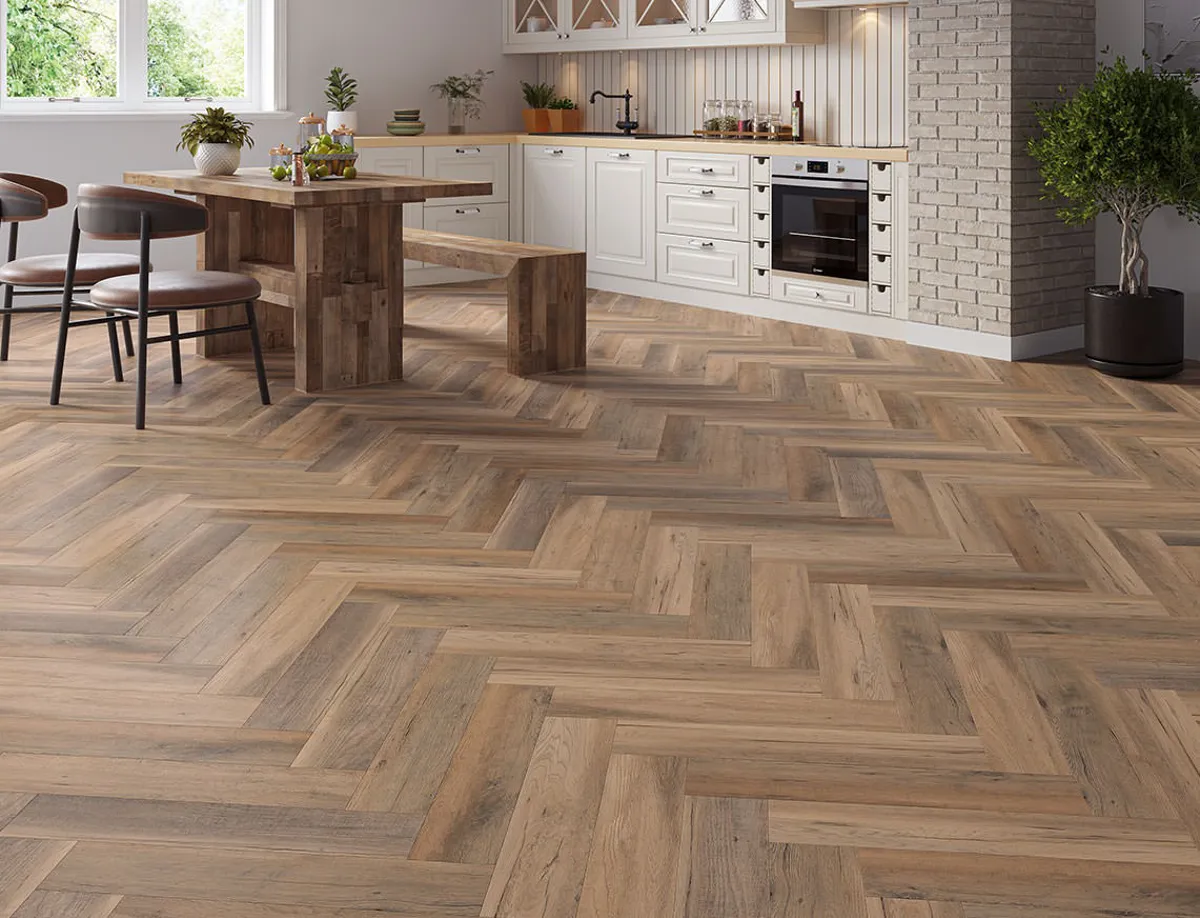 Maplewood 6.5mm Herringbone SPC Click