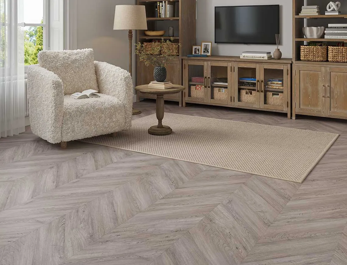 Nordic Pine 3mm Chevron LVT