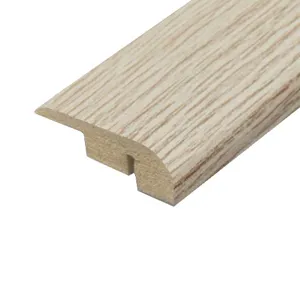 Washed Oak End Bar 0.9m