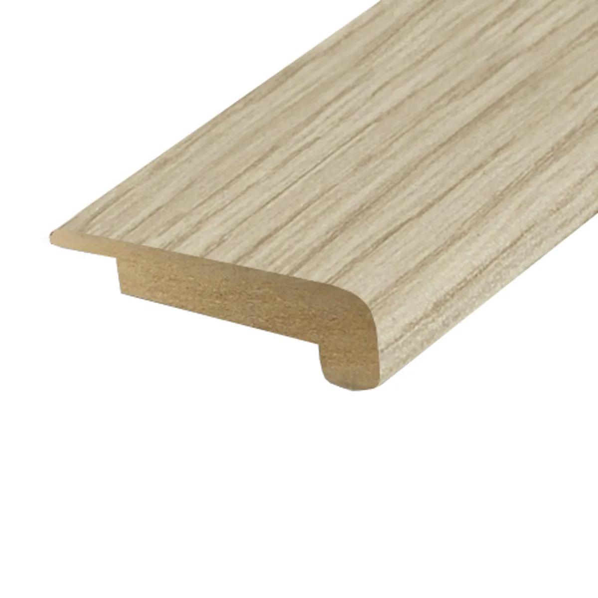 White Varnished Oak Stair Nosing (LD7)