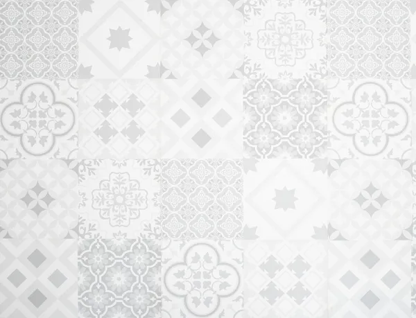 Alabaster White Victorian 8mm Laminate Tile