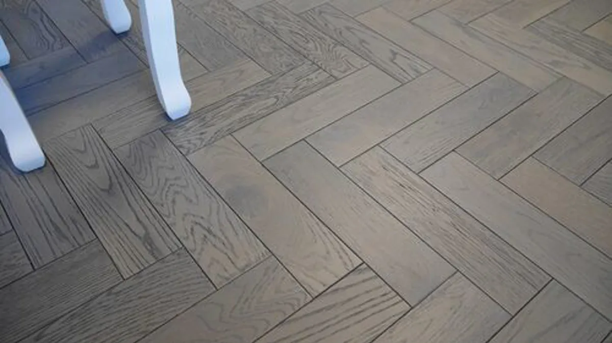 Graphite Grey Oak Herringbone 18mm