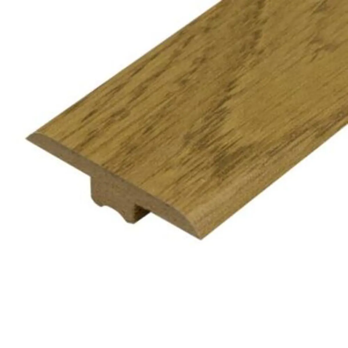 Natural Varnished Oak Laminate Doorbar - T-Bar 0.9m