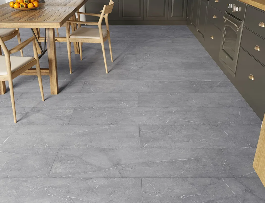 Dark Marble Tile 10mm Laminate Flooring