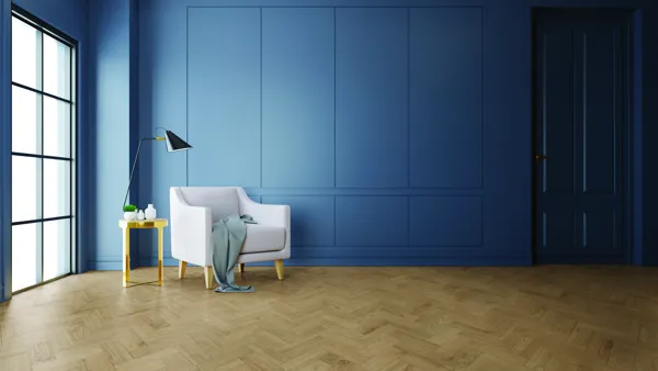 Loft Natural Oak Herringbone Dryback LVT