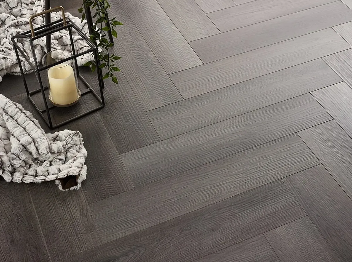 Dark Arctic Oak Herringbone 5.2mm SPC Click