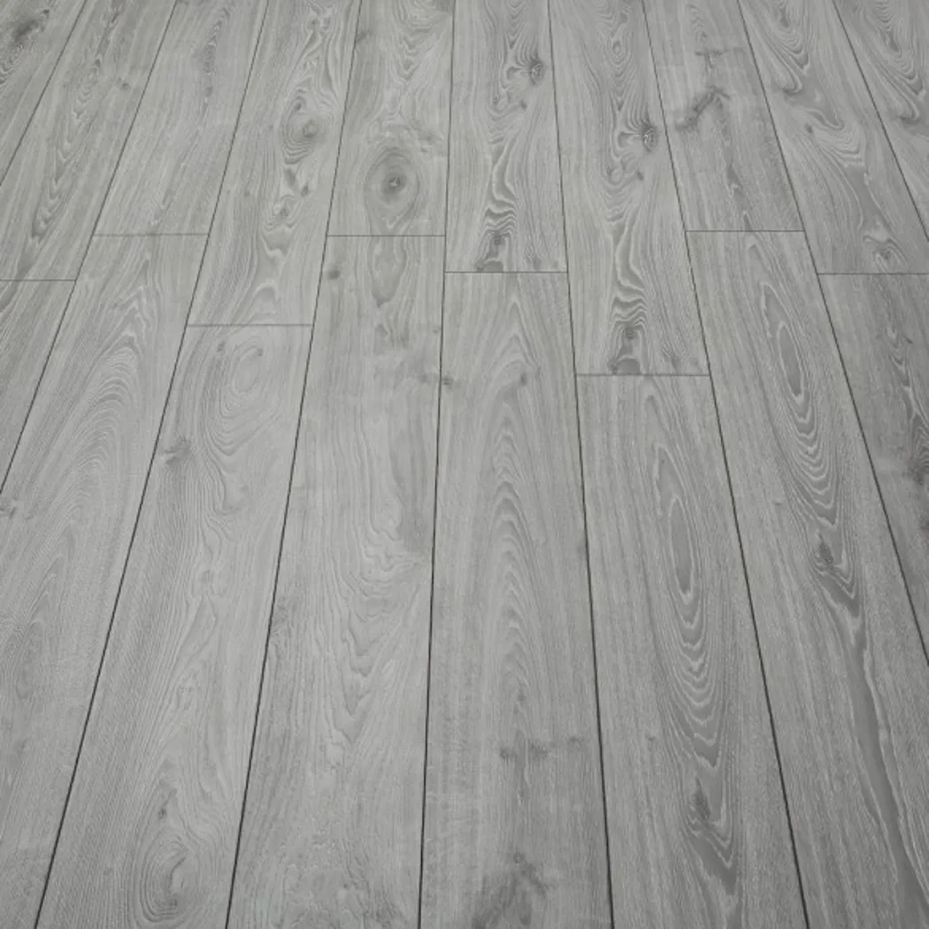 Elegant Grey Oak AC5 12mm Laminate Flooring