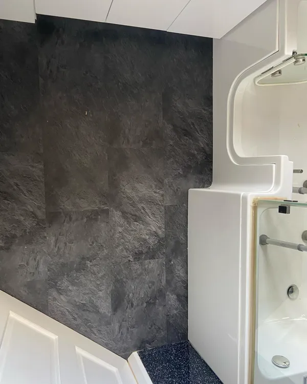 Dark Slate 5.5mm SPC Click Tiles