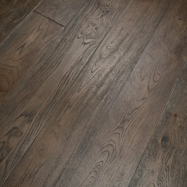 Black Distressed Oak 15mm x 220mm Engineered Oak