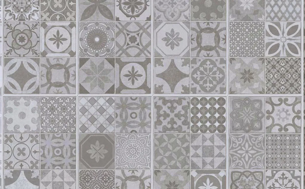 Pre Grouted Victorian Grey SPC Click Tile