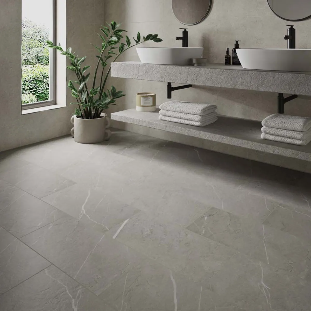 4m2 Silver Stone Tile