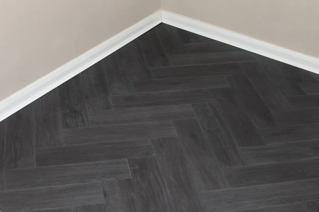 Nightfall Black Oak Herringbone 6mm SPC Click
