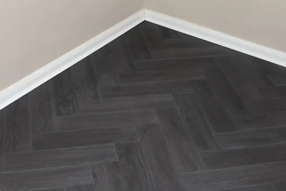 Nightfall Black Oak Herringbone 6mm SPC Click