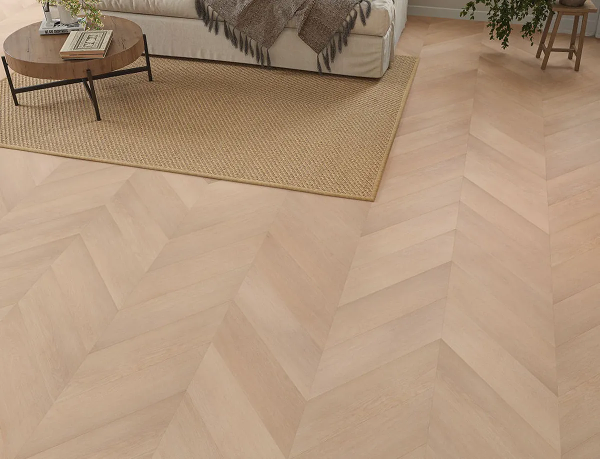 Warm Oak 3mm Chevron LVT