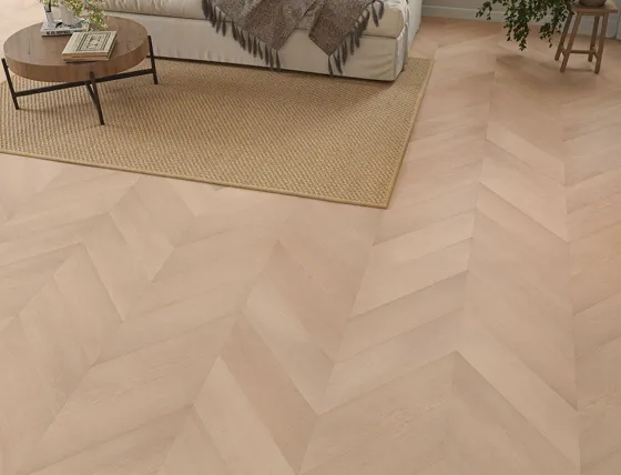 Warm Oak 3mm Chevron LVT