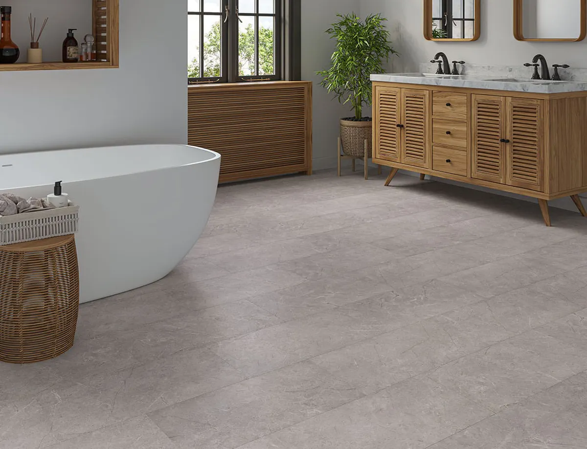 Marble Dove Grey 2mm Tile LVT