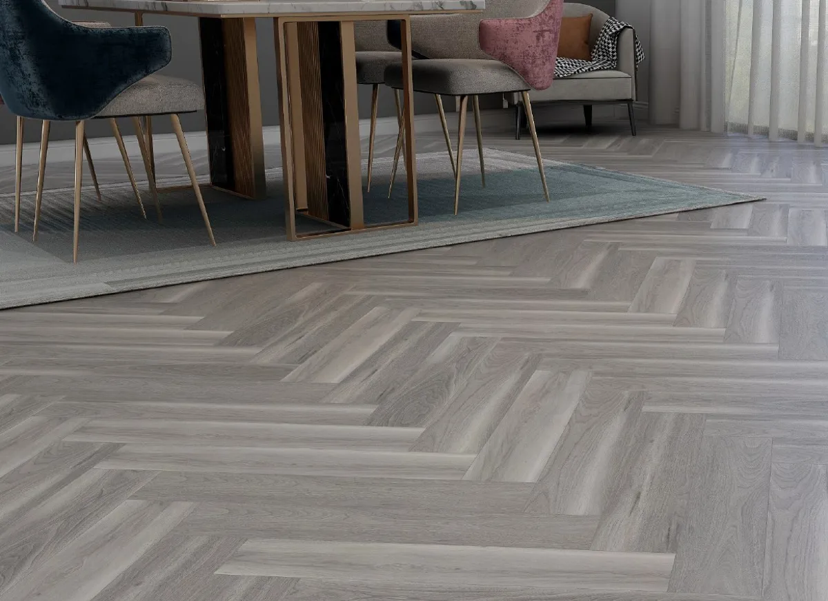 Shadow Oak 5.2mm SPC Herringbone Click