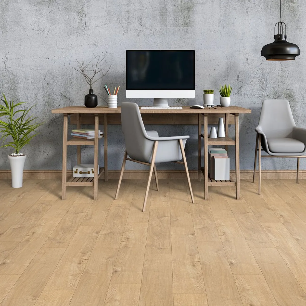 30m2 Bundle Forest Oak 12mm Laminate + FREE Underlay