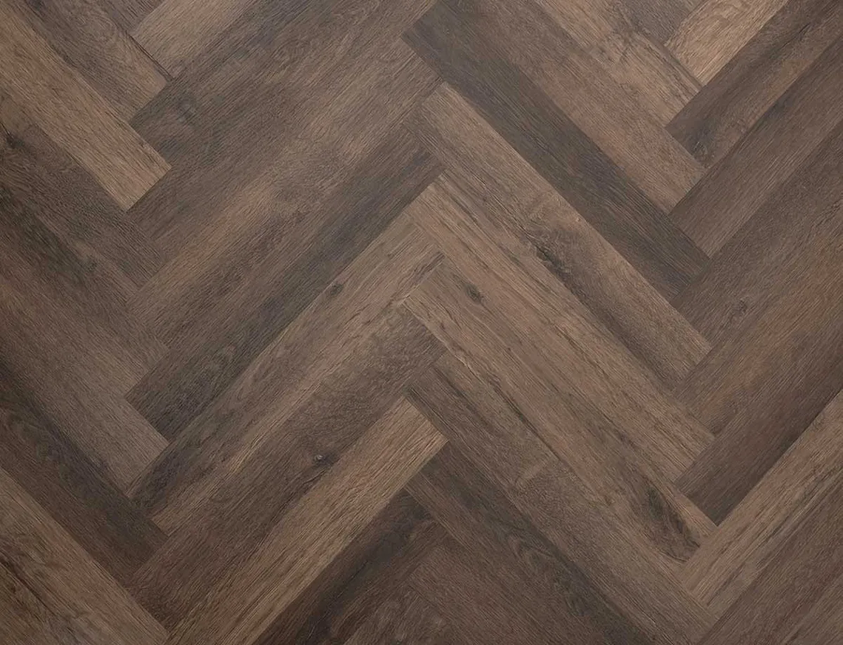 Cuban Walnut 2mm Herringbone LVT