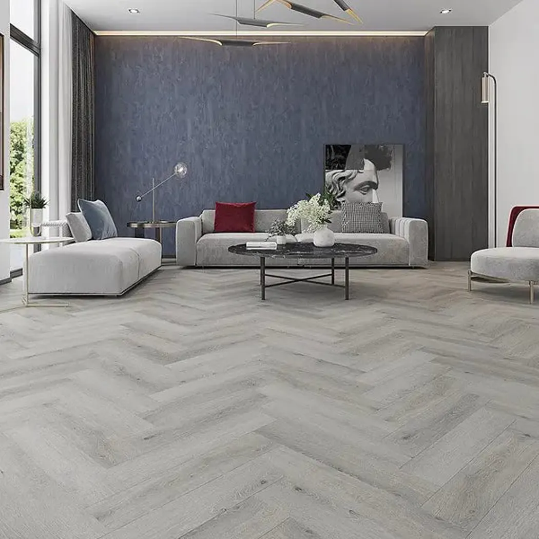 Cuban Grey Oak Herringbone 5.2mm SPC Click