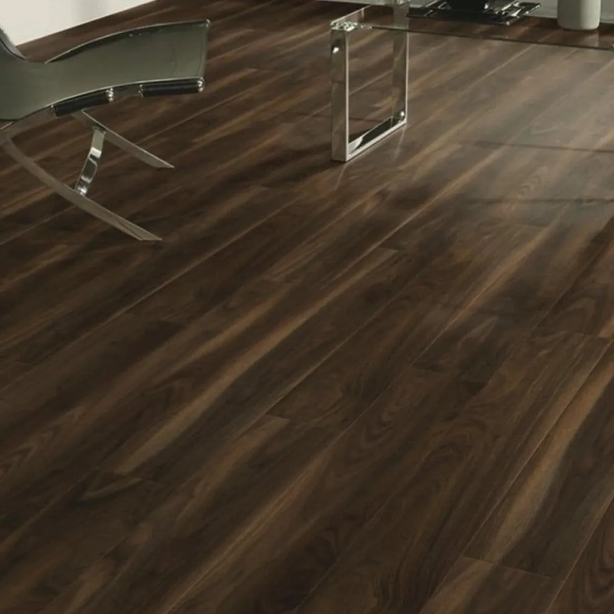 30m2 Rich Walnut 12mm Laminate + FREE Underlay