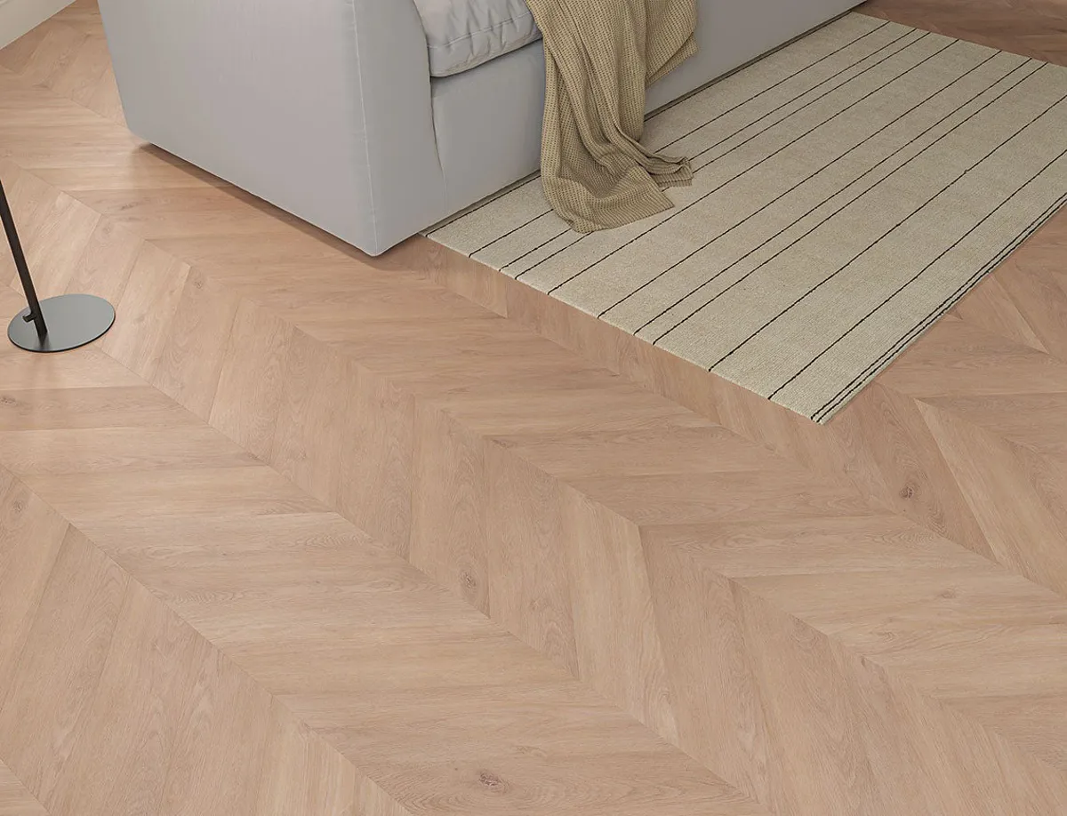Cheshire Oak 3mm Chevron LVT