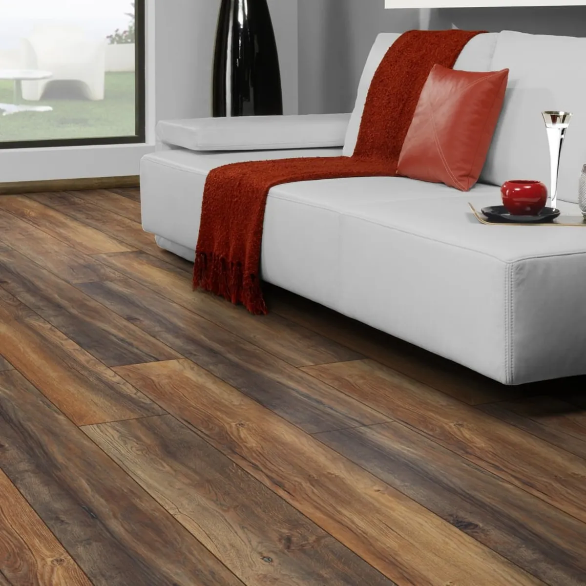 Distressed Oak 12mm Laminate Flooring