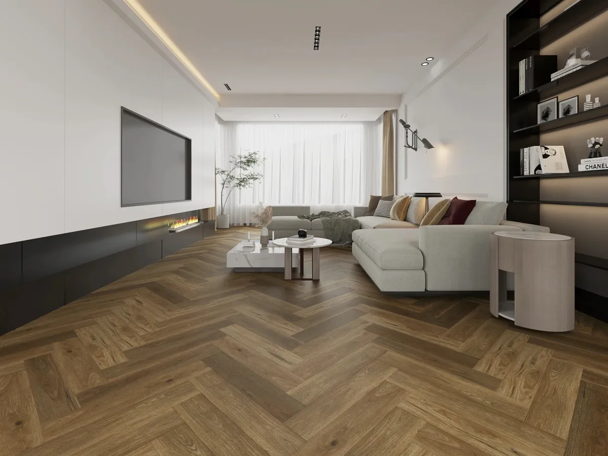 English Oak Herringbone 5.2mm SPC Click