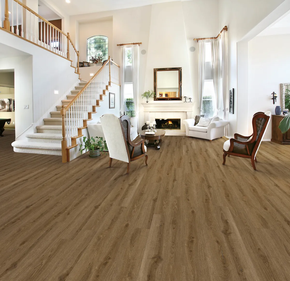 Dark Chestnut Oak PREMIUM 6.0 SPC Vinyl Click