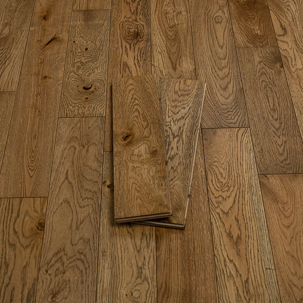 Cottage Oak 14mm Brushed & UV Oiled