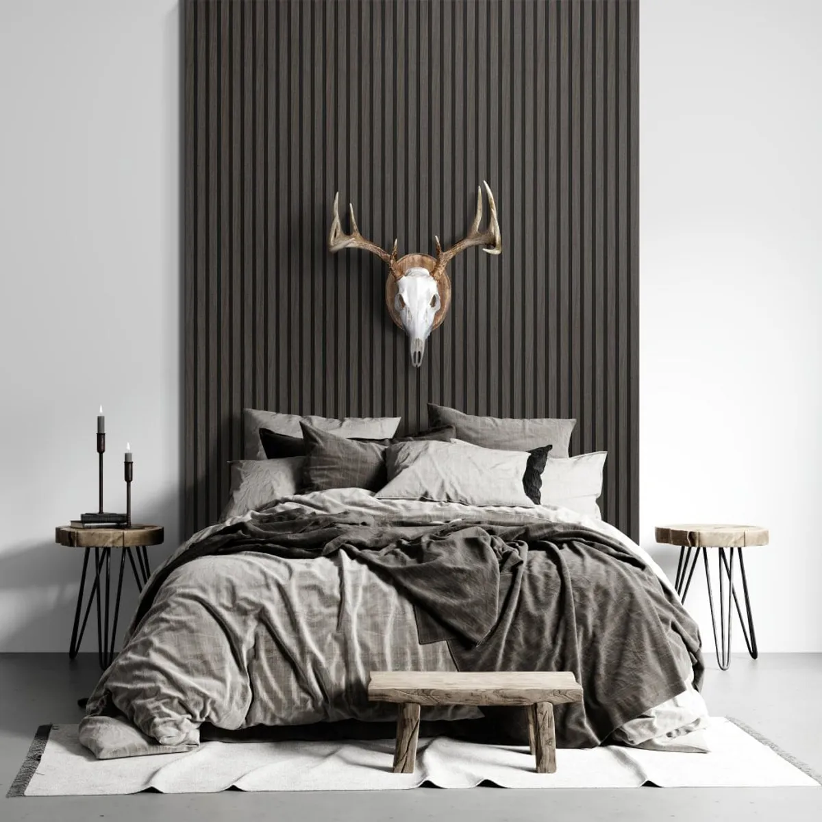 Rich Grey Acousitc 24mm Wall Panel - 600x2700mm